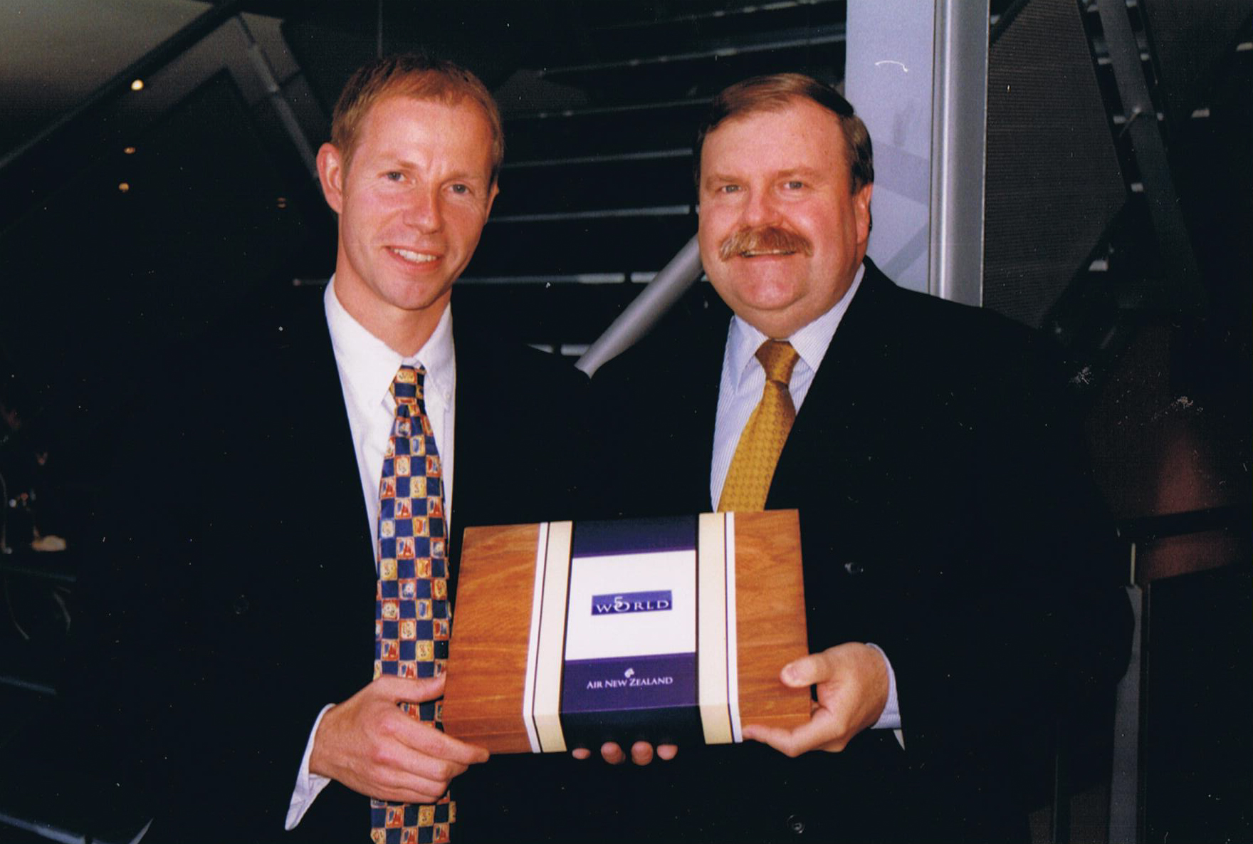 Air New Zealand World 50 award for sales achievement