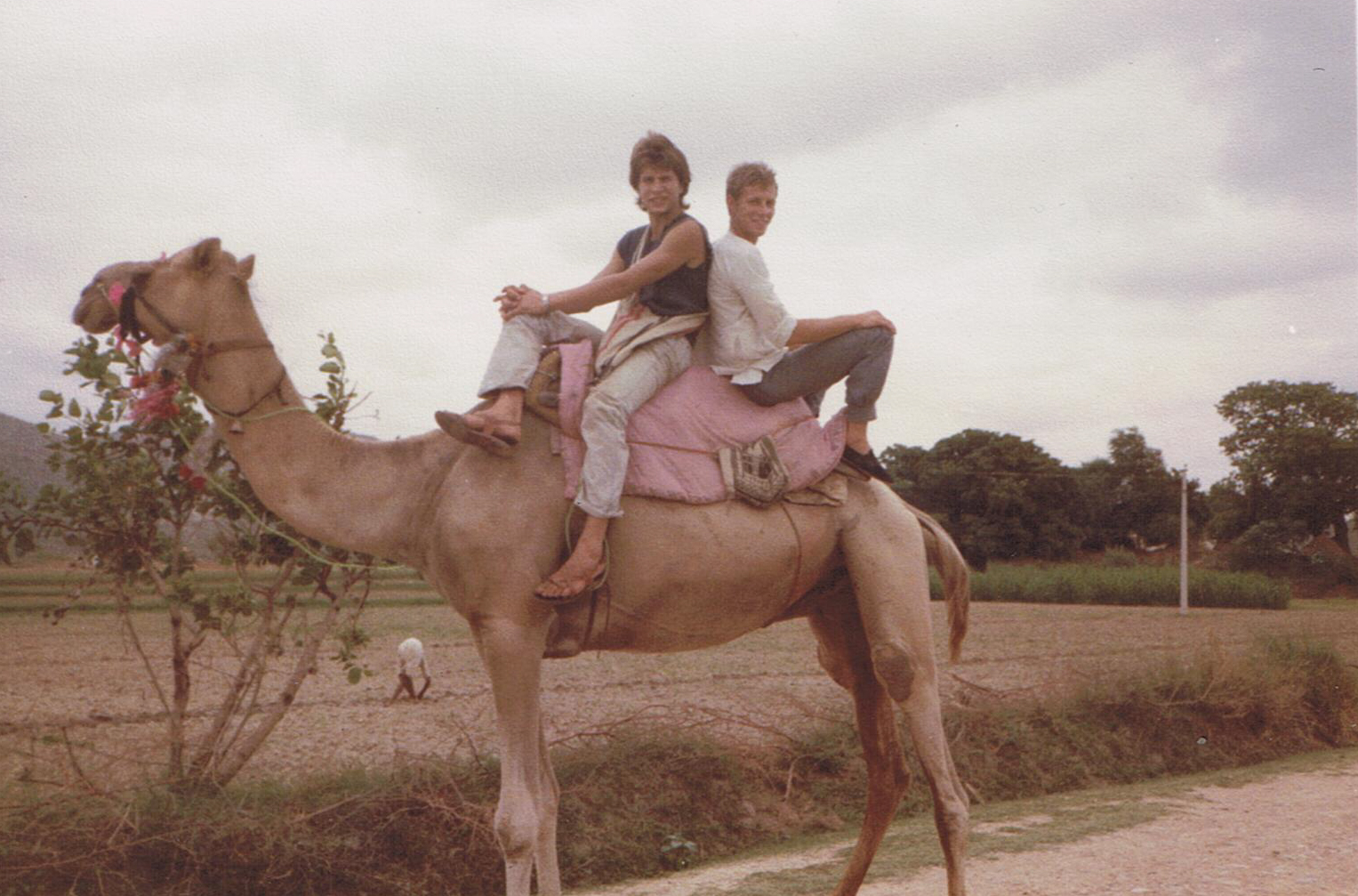 Chris & Jerry - Rajastan, India - 1984
